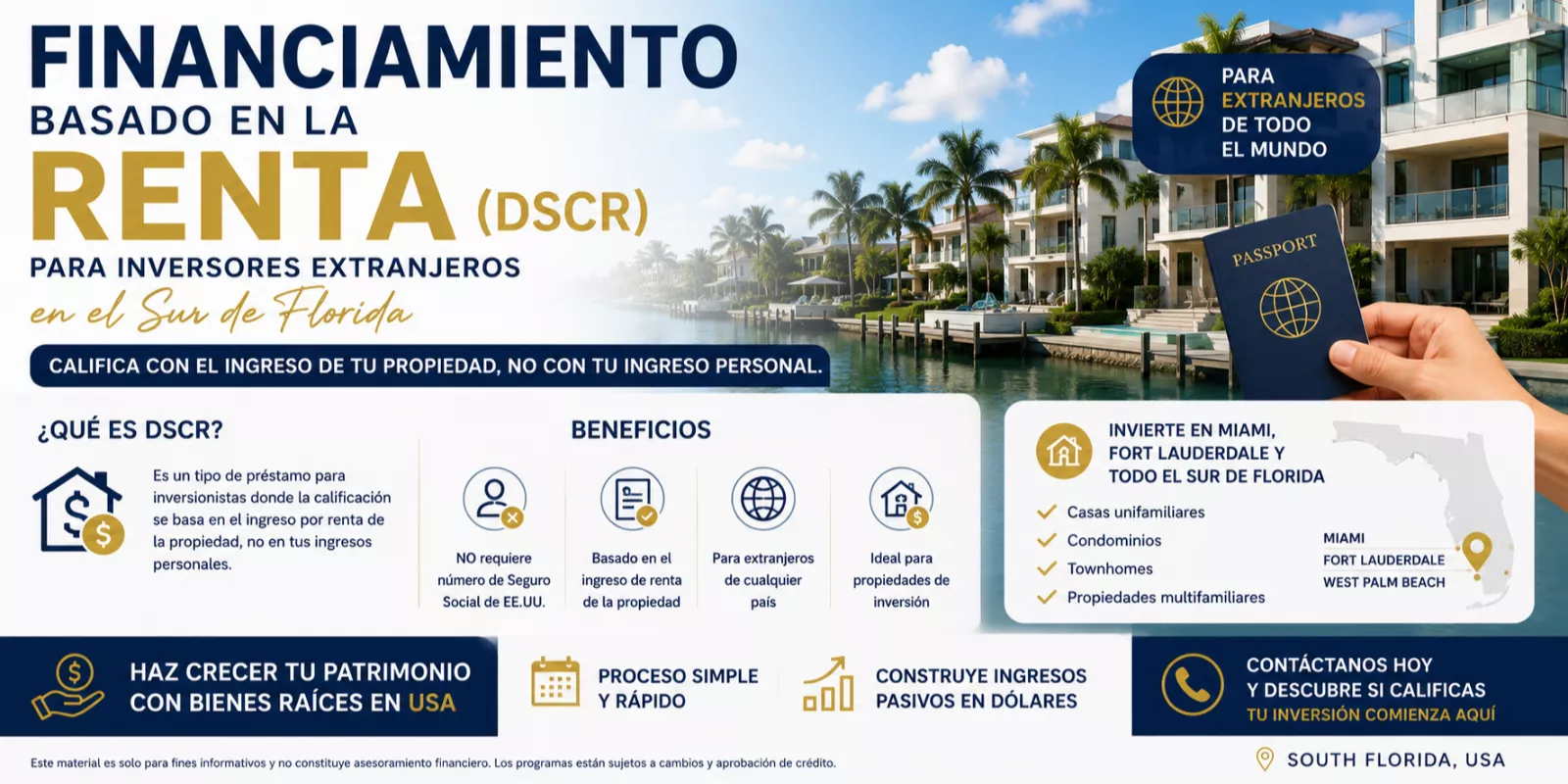 Financiamiento DSCR para Inversores en Florida